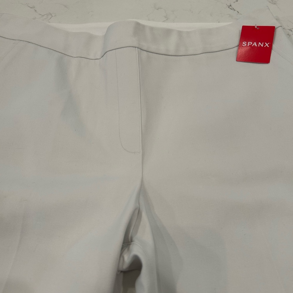 SPANX Light Gray Flare Pants